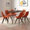 Dyson 6 Seater Dining Table In Mango Walnut Finish