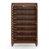 Webster 24 Pair Shoe Rack in Sheesham Finish