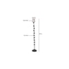 Thatcher Black Glass Shade Floor Lamp