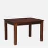 Arbor 4 Seater Dining Set with Check Cushioned Bench