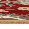 Presto Red Traditional Hand Tufted Wool Carpet 6X9 Feet