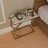 Nextstep C End Table Golden