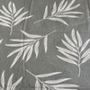 Rian Grey Floral 400 TC Cotton Flat Queen Size Bedsheet with 2 Pillow Covers – Threads