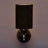 Devansh Metal Electric Wall Light in Antique Gold Colour with Black Shade Count of 1 Light