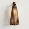 Billet Brown Solid Wood Wall Lights