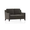 Abbey 2 Seater Fabric Sofa In Smoke Colour