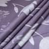 Lavender Floral Cotton 400 Tc Flat Super King Size Bedsheet With 2 Pillow Covers