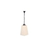 Hezekiah Off-White Fabric Hanging Light