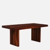 Brenda 6 Seater Dining  Set Brown Finish