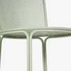 Chalet Metal Patio Chair in Sage Green Colour