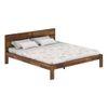 Simplicity Solid Wood King Size Non Storage Bed In Provincial Teak Finish