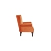 Maxo Accent Chair in Orange Colour