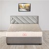 Spine FineOrthopedic Euro Top With Rebotech Technology 5 Inch Queen Size Bonded Foam Mattress (75X66 Inches) Premium Knitted Fabric, SoftRelax