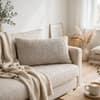 Nora Oatmeal Decorative Cushion Cover 12 x 20 Inches
