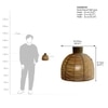 Henka Natural Handcrafted Wall Lamp