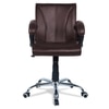 Liieancoinn Mid Back Executive Chair in Brown Colour
