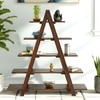 Kassel Sheesham Wood Book Shelf in Walnut Finish