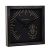 Virgo Zodiac Wooden Wall Clock with Minimal Gold Accents