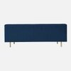 Caraven Fabric Sofa (Navy Blue)