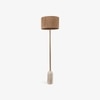 Cusp Sisal Fiber Handcrafted Floor Lamp