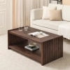 Espresso Solid Wood Coffee Table