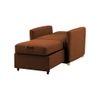 Jernell 1 Seater Sofa Cum Bed In Brown Color