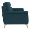 Niwara Velvet 2 Seater  sofa in T Blue color
