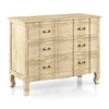 Helena Solid Wood Chest of 3 Drawers in White Finish
