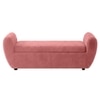 Redol Boucle 2 Seater Ottoman Bench with Storage  in Pink  Color