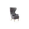 Jayeh High Back Chair in Grey Colour