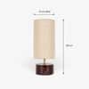 Kai cylindrical Handcrafted  Table Lamp