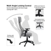Markus Ergonomic Office Chair High Back in Grey Colour