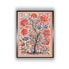 Floral Tree Life Canvas Wall Prints Canvas Wall Prints Set of 1 Multicolor Matte