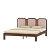 Classic Solid Wood King Size Bed Non Storage in Provincial Teak Finish