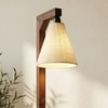 Gerard Beige Jute Floor Lamp with Beige Jute Base