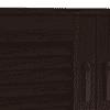 Bennis 12 Pair Shoe Rack in Dark Walnut Finish