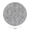 Neulooms Handloom Knotted Reversible Flatweave Round Rug Olive Green or Ivory 5ft