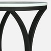Metalmark Metal Side Table in Black Colour