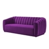 Rosa Fabric Sofa (Purple)