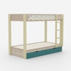 Play Date Single Size Bunk Bed in Tropical Theme
