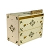 D'Dass Multi Color Mdf and Sheesham Wooden Temple With Cabinet For Pooja
