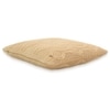 Nile Desert Sand Cotton Cushion Cover 16X16  Inches