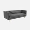 Caraven Fabric Sofa (Grey)