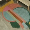 Milot-2 WoolRectangle Carpets Hand Tufted in Rust Orange Colour