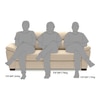 Adelaide Sofa Set (Colour: Pearl White, Seater: 3+2+1+1)
