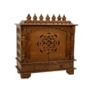 D'Dass Multi Color Mdf and Sheesham Wooden Temple For Pooja