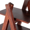 Kassel Sheesham Wood Book Shelf in Walnut Finish
