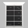 Samadhi Engineered Wood Queen  Size Bed With Hydraulic Storage (Melamine Finish, White Colour)