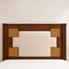 Nayra Solid Wood Compact Queen Bed Hydraulic Storage Provincial Teak Finish Mattress 60 x 72 Inches