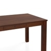 Arlo Teak Wood 8 Seater Storage Dining Table In Sienna Teak Finish